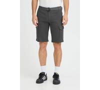 Cargoshorts BLEND "BHBelos", Herren, Gr. XL, US-Größen, forged iron, Twill, 98% Baumwolle, 2% Elasthan, unifarben, normal kniefrei, Hosen, Lässige Cargo-Shorts mit Taschen (66016867-XL) forged iron