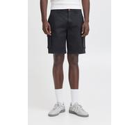 Cargoshorts BLEND "BHBhMORGAN-shorts", Herren, Gr. L, US-Größen, schwarz, Web, 97% Baumwolle, 3% Elasthan, unifarben, normal kurz, Hosen, Lässige Cargo-Shorts mit Taschen (11169809-L) schwarz