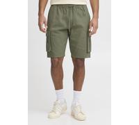 Cargoshorts BLEND "BHMBHKVALLE", Herren, Gr. M, US-Größen, dusty olive, 99% Baumwolle, 1% Elasthan, unifarben, Basic, normal knielang, Hosen, Lässige Cargo-Shorts mit Taschen (71521223-M) dusty olive
