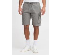 Cargoshorts BLEND "BHMBHKVALLE", Herren, Gr. XXL, US-Größen, pewter, 99% Baumwolle, 1% Elasthan, unifarben, Basic, normal knielang, Hosen, Lässige Cargo-Shorts mit Taschen (43250721-XXL) pewter