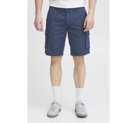 Cargoshorts BLEND "BHMorgan", Herren, Gr. XL, US-Größen, marineblaus, Web, 97% Baumwolle, 3% Elasthan, unifarben, normal kurz, Hosen, Lässige Cargo-Shorts mit Taschen (27811316-XL) marineblaus