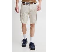Cargoshorts BLEND "BHShorts", Herren, Gr. S, US-Größen, pumice stone, Web, 97% Baumwolle, 3% Elasthan, unifarben, regular fit kurz, Hosen, Stilvolle Cargo Shorts mit Taschen (14375933-S) pumice stone
