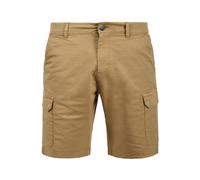 Cargoshorts BLEND "BHBarni", Herren, Gr. M, US-Größen, braun (sand braun), Web, 97% Baumwolle, 3% Elasthan, unifarben, regular fit normal, Hosen, Stilvolle Cargo Shorts mit Taschen (94940465-M) sand b