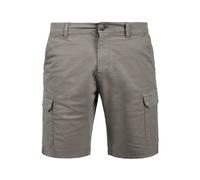 Cargoshorts BLEND "BHBarni", Herren, Gr. XL, US-Größen, granite, Web, 97% Baumwolle, 3% Elasthan, unifarben, regular fit normal, Hosen, Stilvolle Cargo Shorts mit Taschen (23106308-XL) granite
