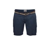 Cargoshorts BLEND "BLEND BHBBrian" Gr. 6XL, US-Größen, blau (dress blues) Herren Hosen (58450315-6XL) dress blues