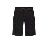 Cargoshorts BLEND "Cargoshorts BHBelos", Herren, Gr. S, N-Gr, schwarz, Obermaterial: 98% Baumwolle CO. 2% Elasthan EL., Hosen (11898106-S) schwarz