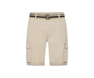 Cargoshorts BLEND "Cargoshorts BHBrian", Herren, Gr. M, N-Gr, beige (oatmeal), Obermaterial: 98% Baumwolle CO. 2% Elasthan EL., Hosen (59665562-M) oatmeal