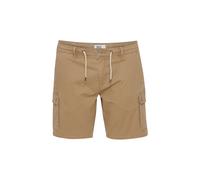 Cargoshorts BLEND "BHSiello Big & Tall", Herren, Gr. 5XL, US-Größen, braun (beige braun), Web, 98% Baumwolle, 2% Elasthan, unifarben, regular fit kurz, Hosen, Stilvolle Cargo Shorts mit Taschen (71504