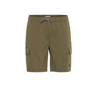 Cargoshorts BLEND "BHEdgar", Herren, Gr. L, US-Größen, olive night, 97% Nylon, 3% Elasthan, bedruckt, Basic, normal normal, Hosen, Lässige Cargo-Shorts mit Taschen (92892310-L) olive night