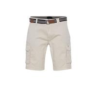 Cargoshorts BLEND "BHShorts", Herren, Gr. L, US-Größen, pumice stone, Web, 97% Baumwolle, 3% Elasthan, unifarben, regular fit kurz, Hosen, Stilvolle Cargo Shorts mit Taschen (14375933-L) pumice stone