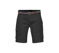 Cargoshorts BLEND "Cargoshorts BHShorts", Herren, Gr. S, N-Gr, schwarz, Obermaterial: 97% Baumwolle CO. 3% Elasthan EL., casual, regular fit kurz, Hosen (50772434-S) schwarz