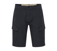 Cargoshorts BLEND "BHWoven", Herren, Gr. M, US-Größen, schwarz, Web, 98% Baumwolle, 2% Elasthan, unifarben, regular fit kniefrei, Hosen, Lässige Cargo-Shorts mit Taschen (73243322-M) schwarz