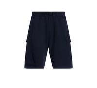 Cargoshorts BOSS GREEN "Hariq Short Glamp", Herren, Gr. XL, N-Gr, blau (dunkelblau402), Web, Obermaterial: 36% Baumwolle, 35% Modal, 23% Polyester, 6% Elasthan, unifarben, relaxed fit, Hosen (36473104