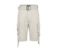 Cargoshorts BRANDIT "Brandit Herren Savage Vintage Cargo Shorts", Herren, Gr. 3XL, US-Größen, beige (weiß), 100% Baumwolle, unifarben, loose fit, Hosen (82889935-XXXL) weiß