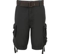 Cargoshorts BRANDIT "Brandit Herren Savage Vintage Cargo Shorts", Herren, Gr. 7XL, US-Größen, charcoal, 100% Baumwolle, loose fit, Hosen (23359758-7XL) charcoal