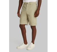 Cargoshorts CALVIN KLEIN "MODERN TWILL CARGO SHORT", Herren, Gr. 40, N-Gr, grün (tree house), Twill, Obermaterial: 98% Baumwolle, 2% Elasthan, unifarben, normal kniefrei, Hosen Cargoshorts, mit Logo-P
