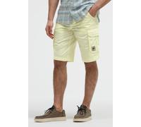 Cargoshorts CAMP DAVID, Herren, Gr. 3XL, Normalgrößen, gelb (lemon juice), Popeline, Material: 100% Baumwolle, unifarben, regular fit knielang, Hosen, aus Baumwolle (33019150-XXXL) lemon juice