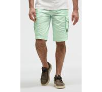 Cargoshorts CAMP DAVID, Herren, Gr. S, Normalgrößen, light mint, Popeline, Material: 100% Baumwolle, unifarben, regular fit knielang, Hosen, aus Baumwolle (33113554-S) light mint
