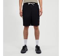 Cargoshorts ELLESSE "GAIANO CARGO SHORT", Herren, Gr. M, N-Gr, schwarz, Obermaterial: 95% Polyamid, 5% Elasthan, Hosen (61759902-M) schwarz
