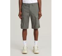Cargoshorts G-STAR "Core Regular Cargo Shorts", Herren, Gr. 27, gs grau, Obermaterial: 100% Baumwolle, Hosen (76209559-27) gs grau