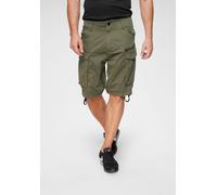 G-Star Herren Shorts Rovic Zip Loose 1/2 Relaxed 97% Baumwolle 3% Elasthan 33 Sage