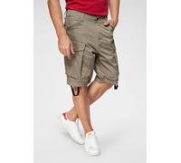 Cargoshorts G-STAR "Rovic zip loose", Herren, Gr. 36, N-Gr, beige, Obermaterial: 97% Baumwolle, 3% Elasthan, unifarben, bequem, Hosen (59432612-36) beige