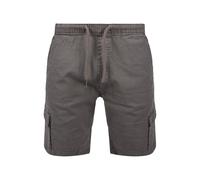 Cargoshorts INDICODE "Cargoshorts IDFrances", Herren, Gr. XL, N-Gr, grau, Web, Obermaterial: 98% Baumwolle CO. 2% Elasthan EL., regular fit kurz, Hosen (47593725-XL) grau