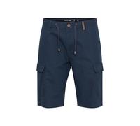 Cargoshorts INDICODE "Cargoshorts IDMosato", Herren, Gr. S, N-Gr, blau (night sky), Obermaterial: 55% Leinen LI. 45% Baumwolle CO., Hosen (73564207-S) night sky