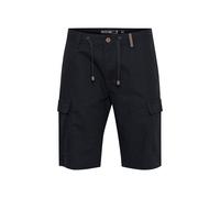 Cargoshorts INDICODE "Cargoshorts IDMosato", Herren, Gr. S, N-Gr, schwarz, Obermaterial: 55% Leinen LI. 45% Baumwolle CO., Hosen (60222605-S) schwarz