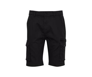 Cargoshorts INDICODE "Cargoshorts IDRonjo", Herren, Gr. M, N-Gr, schwarz, Obermaterial: 98% Baumwolle CO. 2% Elasthan EL., Hosen (79053640-M) schwarz