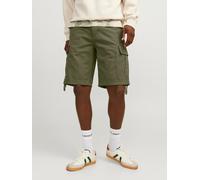 JACK & JONES Herren Jpstcole Barkley Jjcargo Sn Cargoshorts, Olive Night, XS EU