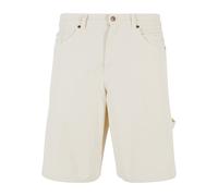 Cargoshorts KARL KANI "Karl Kani Herren Karl Kani OG Shorts", Herren, Gr. M, US-Größen, sanftes weiß, 100% Baumwolle, unifarben, loose fit, Hosen (75528711-M) sanftes weiß