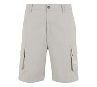 Cargoshorts KARL KANI "Karl Kani Retro Washed Cargo Shorts", Herren, Gr. S, US-Größen, beige (off, weiß), 100% Baumwolle, unifarben, normal, Hosen (54029628-S) off, weiß
