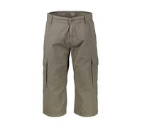 Cargoshorts LERROS "Bermuda mit Cargotaschen, lang geschnitten", Herren, Gr. 33, nordic olive, 100% Baumwolle, Hosen (61429062-33) nordic olive