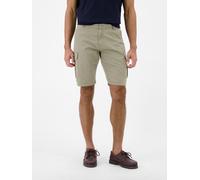 Cargoshorts LERROS "Cargo Bermuda aus robuster Baumwolle", Herren, Gr. 32, beige (nordic olive), 100% Baumwolle, Hosen (46572402-32) nordic olive