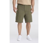 Cargoshorts LEVI'S PLUS, Herren, Gr. 46, N-Gr, grün (olive night), Web, Obermaterial: 100% Baumwolle, bequem knielang, Hosen, Sommerhose (74022662-46) olive night