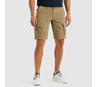 Cargoshorts PME LEGEND, Herren, Gr. 31, N-Gr, beige (dunkelbeige), Web, Obermaterial: 97% Baumwolle, 3% Elasthan, bequem kniefrei, Hosen, Sommerhose in gewaschener Optik (44912312-31) dunkelbeige