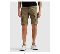 Cargoshorts PME LEGEND, Herren, Gr. 31, N-Gr, covert grün, Web, Obermaterial: 97% Baumwolle, 3% Elasthan, bequem kniefrei, Hosen, Sommerhose in gewaschener Optik (57809762-31) covert grün
