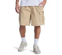 Cargoshorts QUIKSILVER "Taxer", Herren, Gr. L, khaki, Obermaterial: 98% Walkfrottier, 2% Elasthan;, Hosen (74284064-L) khaki