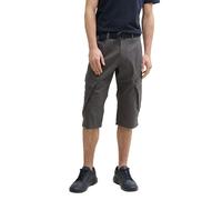 TOM TAILOR - TTMAX Overknee Cargo Shorts mit Gürtel grey mesh print 31