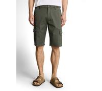 Cargoshorts TOM TAILOR, Herren, Gr. 33, N-Gr, khaki, Web, Obermaterial: 98% Baumwolle, 2% Elasthan, unifarben, regular fit kniefrei, Hosen, mit Stretch (65496301-33) khaki