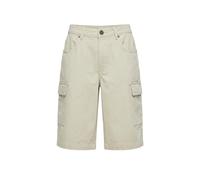 Cargoshorts URBAN CLASSICS "Urban Classics Ladies Cotton Cargo Bermuda", Damen, Gr. 28, Normalgrößen, softseagrass, 100% Baumwolle, unifarben, relaxed fit, Hosen (46095245-28) softseagrass