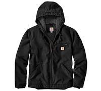 Carhartt Washed Duck Sherpa Lined Jacket 104392 - Größe XXL - Farbe black