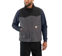 Carhartt Montana Rugged Flex Relaxed Fit Duck Weste, schwarz-grau, Größe S für Männer