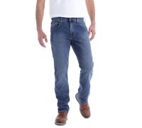 Carhartt Rugged Flex Relaxed Straight Jeans, blau, Größe 38 für Männer