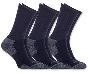 Carhartt All Season Cotton Crew Work Sock (3-Pair)