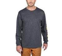 Carhartt Arbeitsshirt sleeve logo t-shirt Carbon XXL