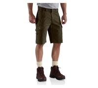 Carhartt .b357. DFE. S528 Ripstop Cargo Work kurze, dunkel Kaffee, W28