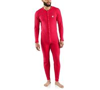 Carhartt Base Force Classic Thermo-Unterwäsche, Rot/Ausflug, einfarbig (Getaway Solids), Medium