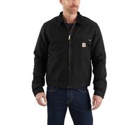 Carhartt Jacke Duck Detroit aus Segelleinen mit Deckenfutter – Herren – schwarz – Größe M